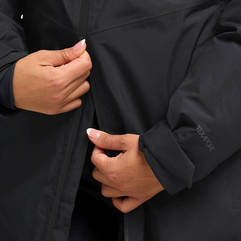 Dámska bunda do dažďa Jack Wolfskin Icecape 2L Down Ins Rds black 5