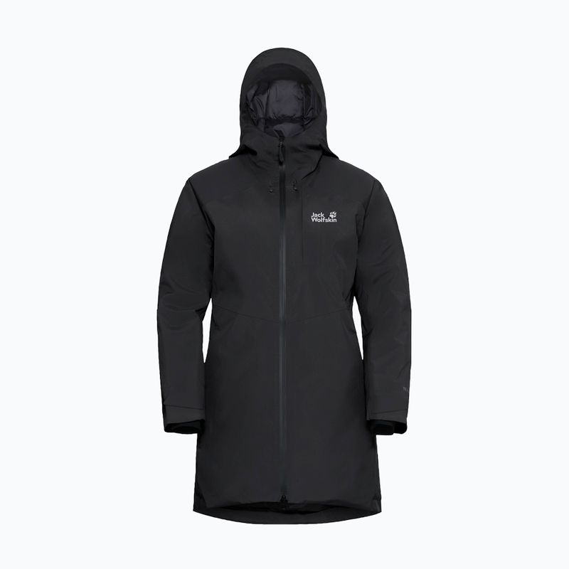 Dámska bunda do dažďa Jack Wolfskin Icecape 2L Down Ins Rds black 7