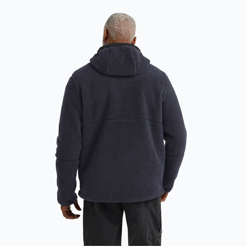 Pánska trekingová mikina Jack Wolfskin Stone Lite Hooded dark navy 3