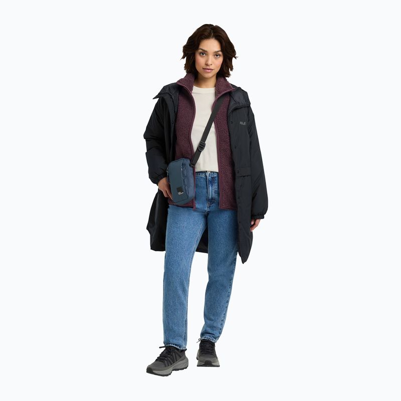 Dámska zateplená bunda Jack Wolfskin Altay black 2