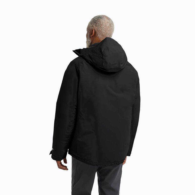 Pánska bunda do dažďa  Jack Wolfskin Icecape 2L Down Ins Rds black 3