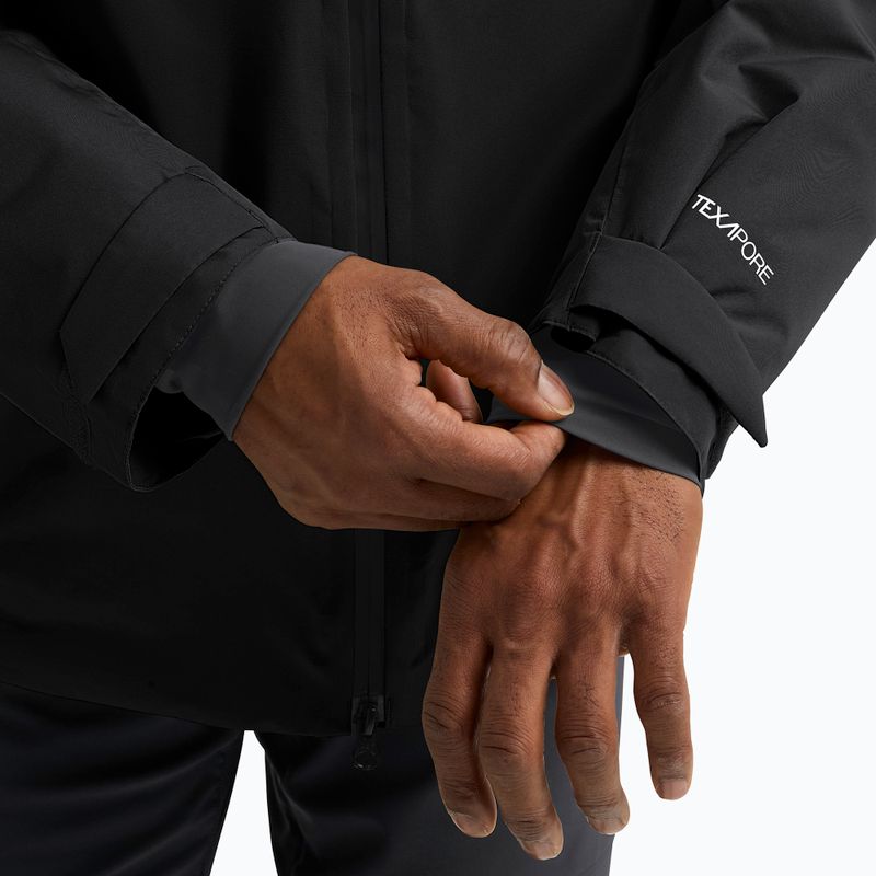 Pánska páperová bunda Jack Wolfskin Icecape 2L Down Ins Rds black 5