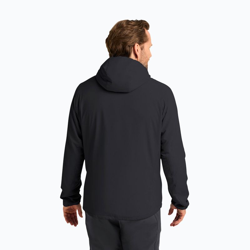 Jack Wolfskin Prelight Ins black muška softshell jakna 3