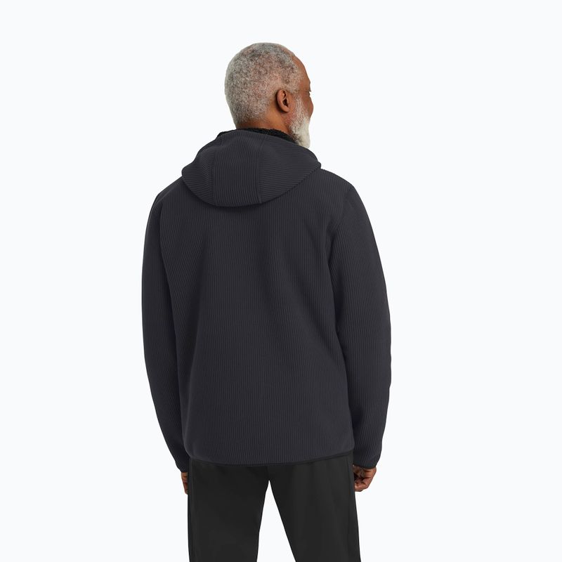 Pánska trekingová mikina Jack Wolfskin Lake Ridge Hooded black 3