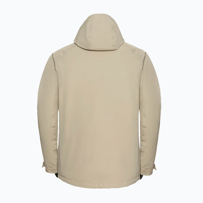 Pánska bunda do dažďa  Jack Wolfskin Icecape 2L Down Ins Rds linen 8