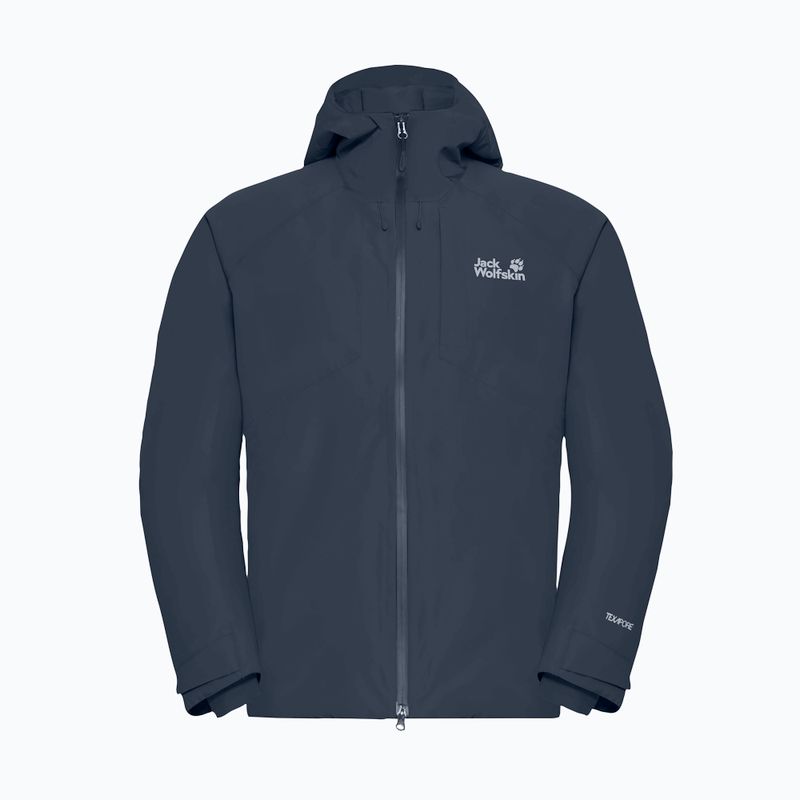 Pánska bunda do dažďa  Jack Wolfskin Icecape 2L Down Ins Rds midnight sky 7