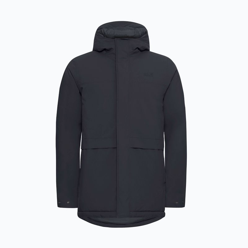 Pánska zateplená bunda Jack Wolfskin Cold Camp Coat dark navy 7