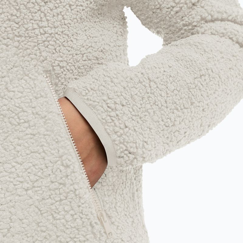 Dámska trekingová mikina Jack Wolfskin High Curl pale sand 5