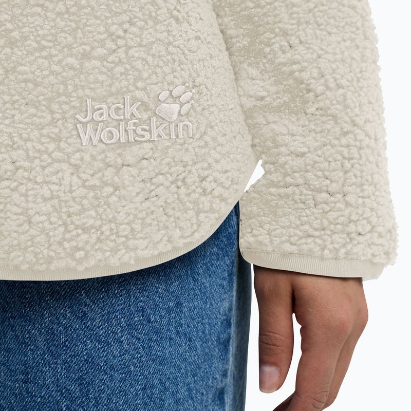 Dámska trekingová mikina Jack Wolfskin High Curl pale sand 6