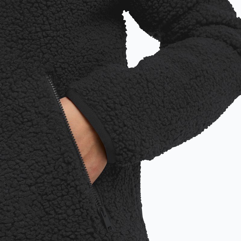 Dámska trekingová mikina Jack Wolfskin High Curl black 5