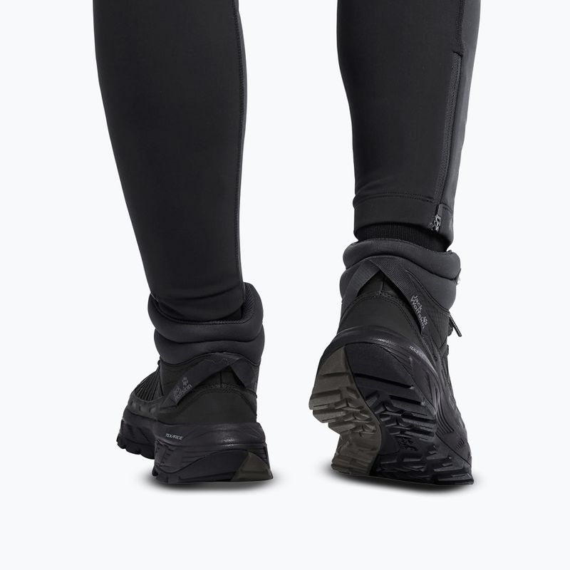 Dámske turistické topánky Jack Wolfskin Wild Hike Texapore Mid black 5