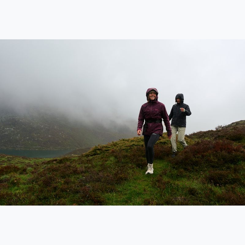 Dámske turistické topánky Jack Wolfskin Wild Hike Texapore Mid black 9