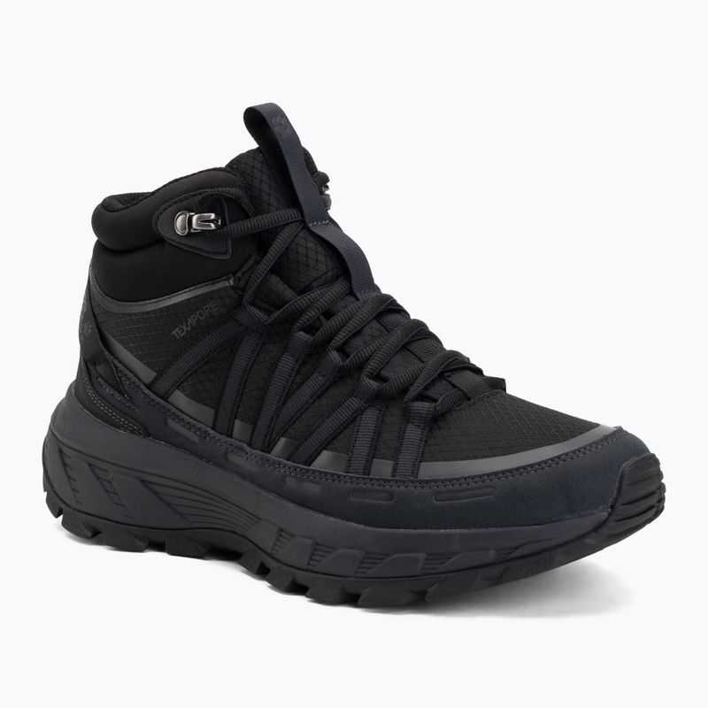 Dámske turistické topánky Jack Wolfskin Wild Hike Texapore Mid black