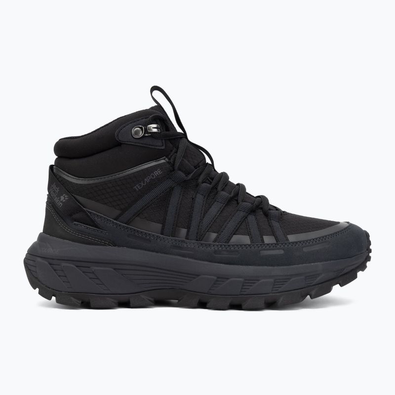 Dámske turistické topánky Jack Wolfskin Wild Hike Texapore Mid black 2