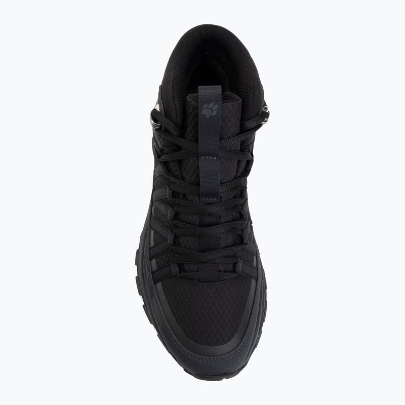 Dámske turistické topánky Jack Wolfskin Wild Hike Texapore Mid black 5