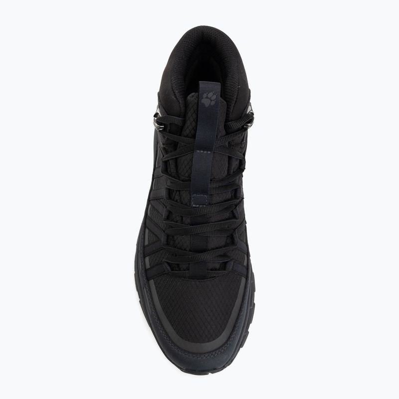 Pánske turistické topánky Jack Wolfskin Wild Hike Texapore Mid black 5