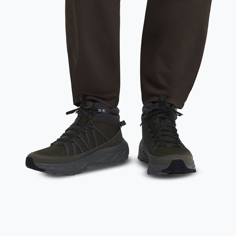 Pánske turistické topánky Jack Wolfskin Wild Hike Texapore Mid obsidian moss 4