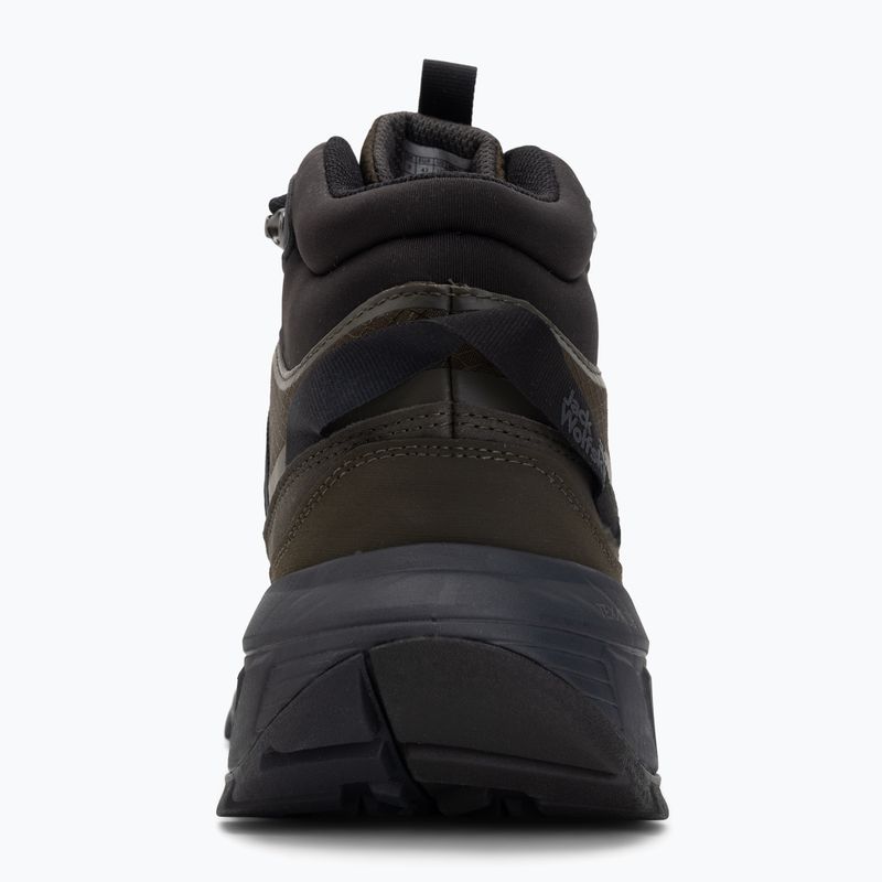 Pánske turistické topánky Jack Wolfskin Wild Hike Texapore Mid obsidian moss 6