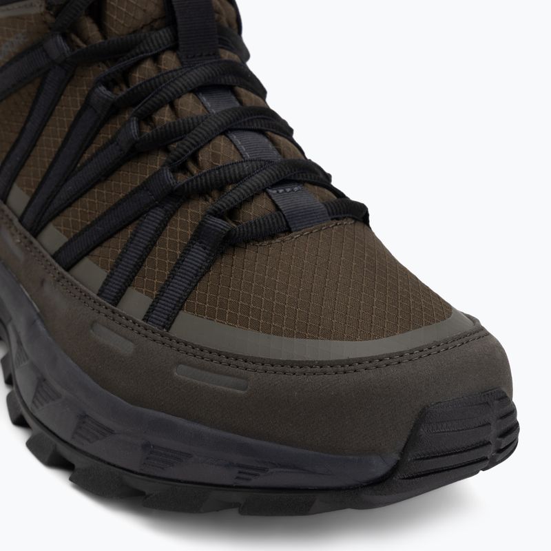 Pánske turistické topánky Jack Wolfskin Wild Hike Texapore Mid obsidian moss 7