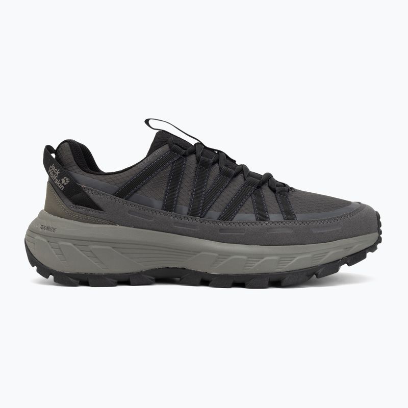 Pánske turistické topánky Jack Wolfskin Wild Hike Texapore Low black/phantom 2