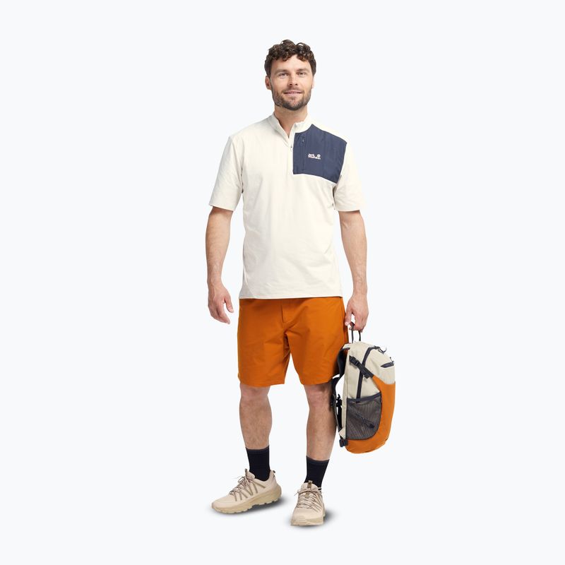 Pánske turistické topánky Jack Wolfskin Wild Hike Texapore Low oyster 5