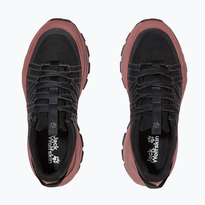 Dámske turistické topánky Jack Wolfskin Wild Hike Texapore Low Mineral Red 4