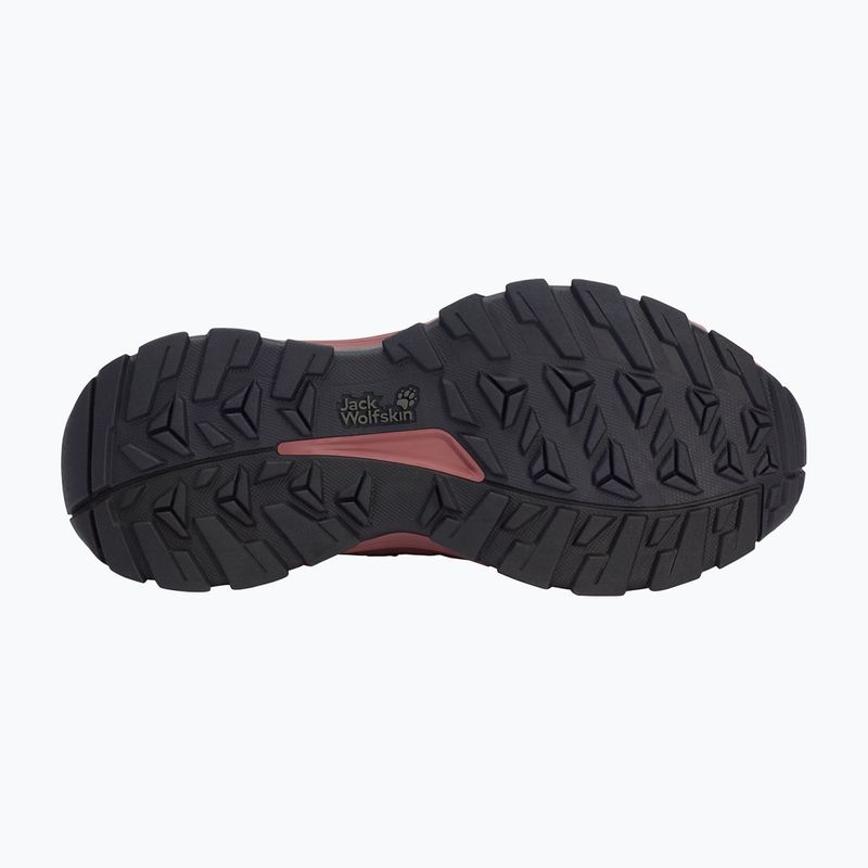 Dámske turistické topánky Jack Wolfskin Wild Hike Texapore Low Mineral Red 6