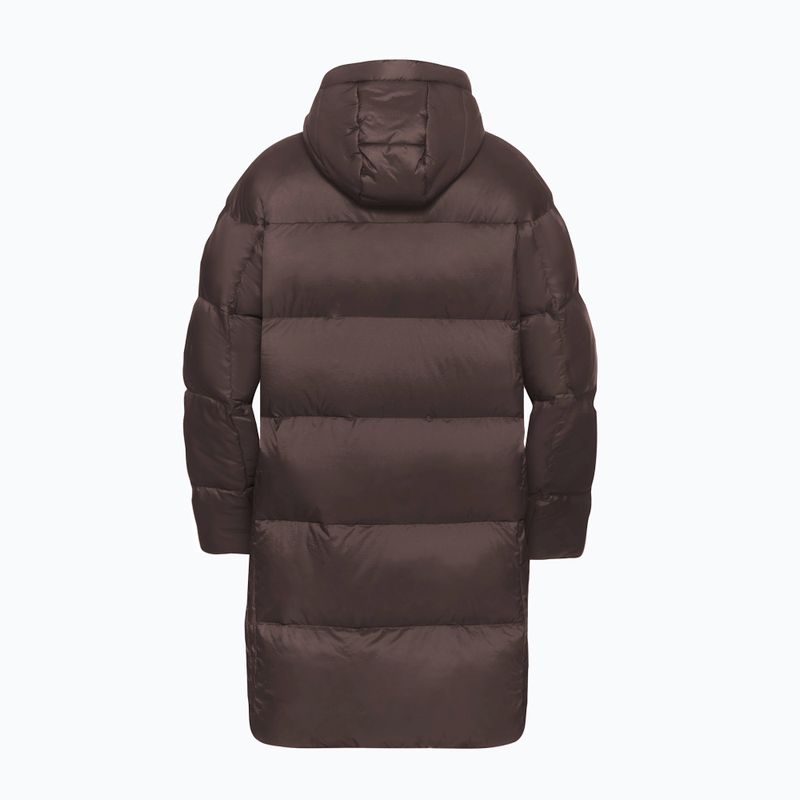 Dámsky páperový kabát Jack Wolfskin Icy Hill Coat Rds peat 8