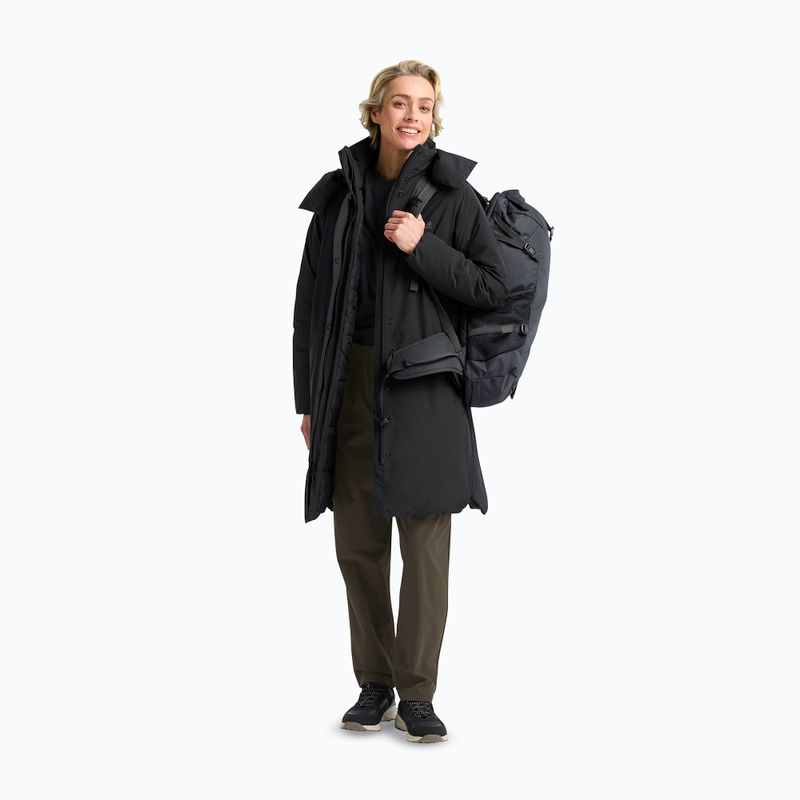 Dámsky zateplený kabát Jack Wolfskin Frost Haven Coat čierny 2