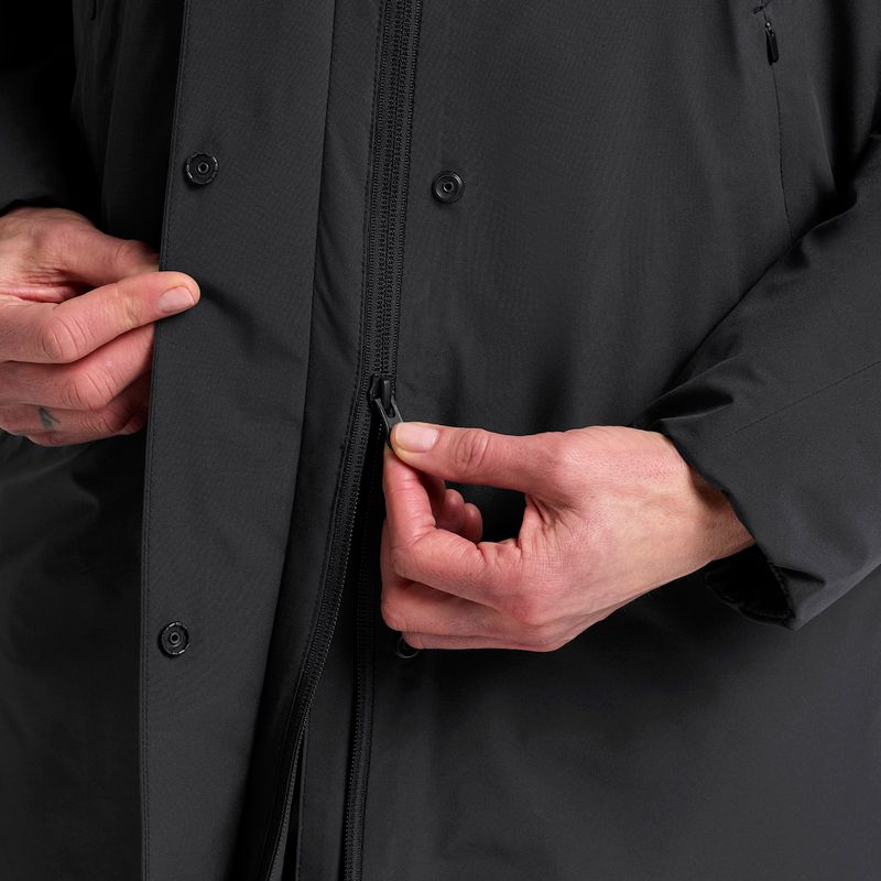 Dámsky zateplený kabát Jack Wolfskin Frost Haven Coat čierny 5