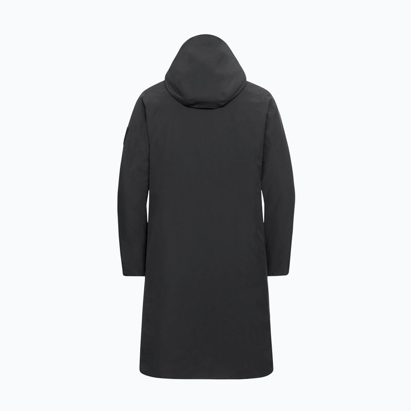 Dámsky zateplený kabát Jack Wolfskin Frost Haven Coat čierny 8