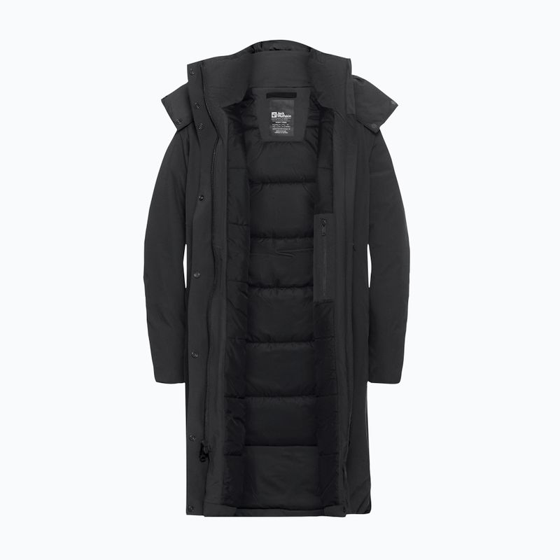 Dámsky zateplený kabát Jack Wolfskin Frost Haven Coat čierny 9