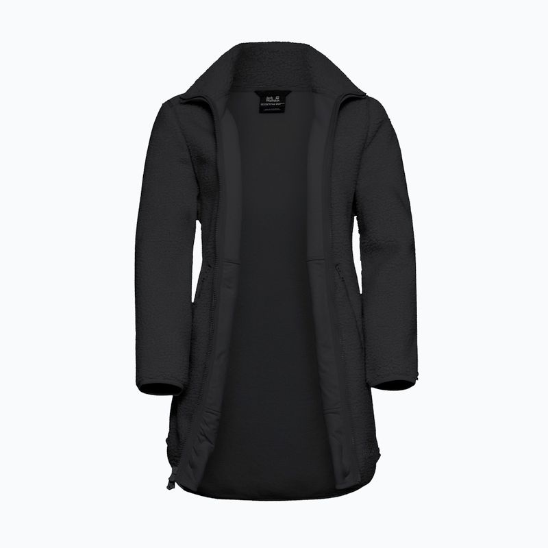 Dámska trekingová mikina Jack Wolfskin High Curl Coat black 9