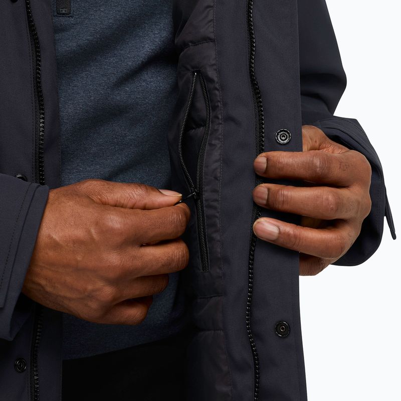 Pánska bunda do dažďa  Jack Wolfskin Canyon Shield Parka dark navy 6