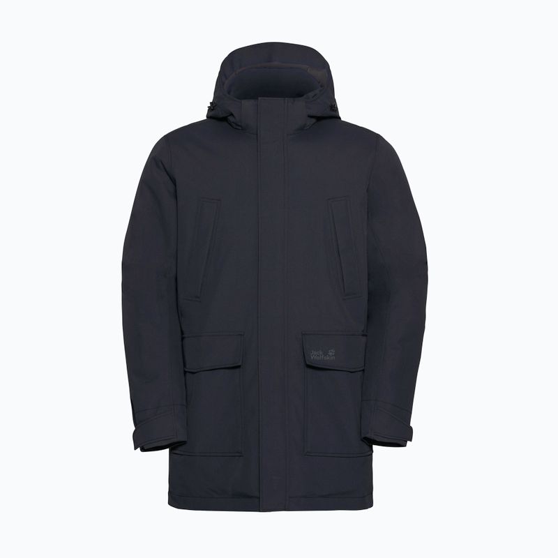 Pánska bunda do dažďa  Jack Wolfskin Canyon Shield Parka dark navy 7