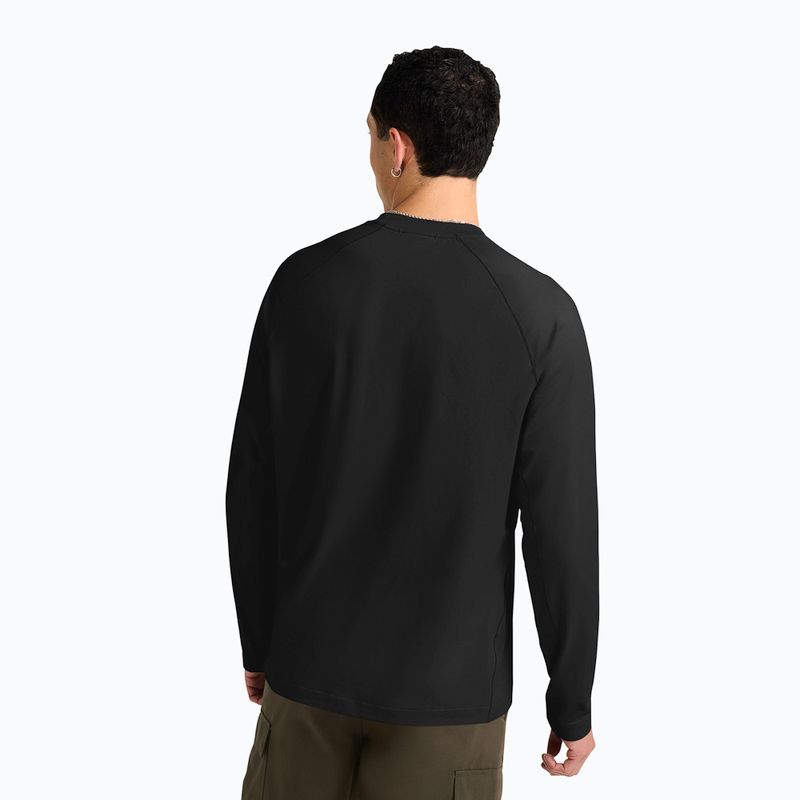 Pánske tričko longsleeve Jack Wolfskin Prelight Trail Crew black 3