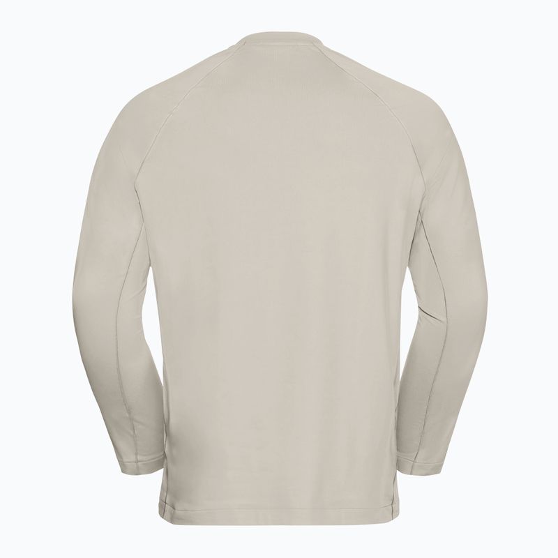 Pánske tričko longsleeve Jack Wolfskin Prelight Trail Crew pale sand 6