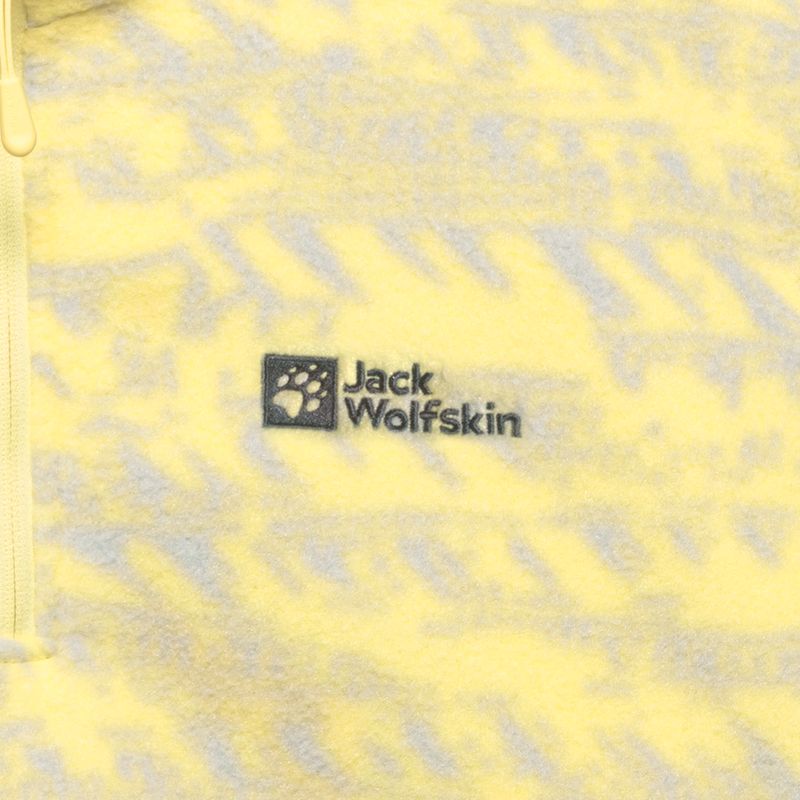 Dámska trekingová mikina Jack Wolfskin Big Sky Half Zip lemon ice 8