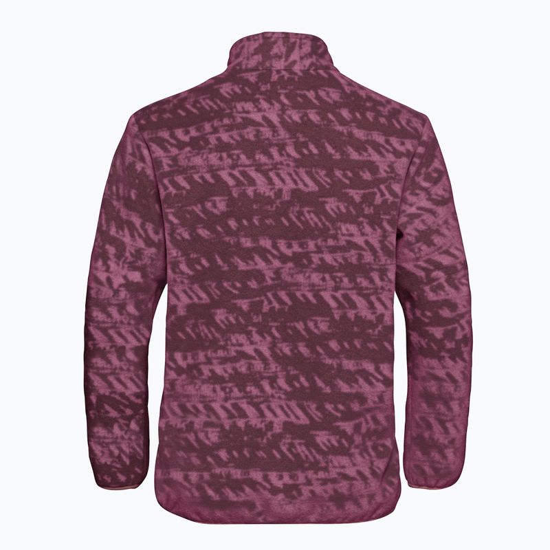 Dámska trekingová mikina Jack Wolfskin Big Sky Half Zip raisin 8