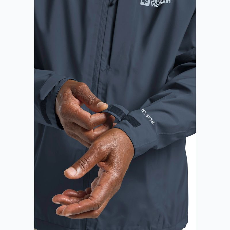 Pánska bunda do dažďa  Jack Wolfskin Tempest 2l midnight sky 6