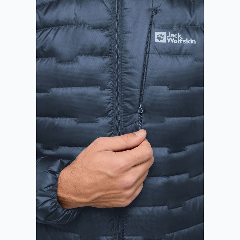 Pánska páperová bunda Jack Wolfskin Passamani Down Hoody midnight sky 7