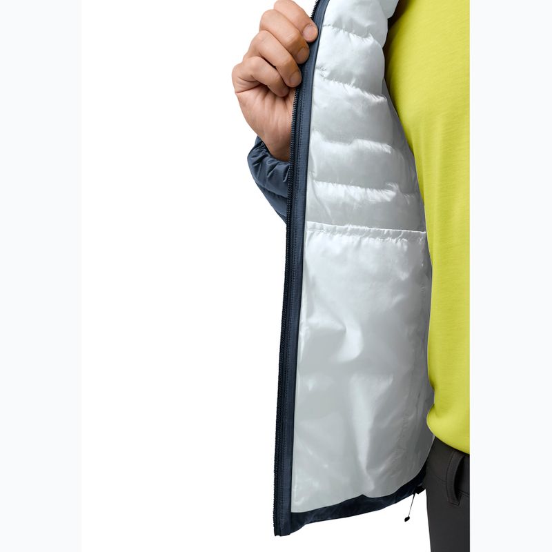 Pánska páperová bunda Jack Wolfskin Passamani Down Hoody midnight sky 9