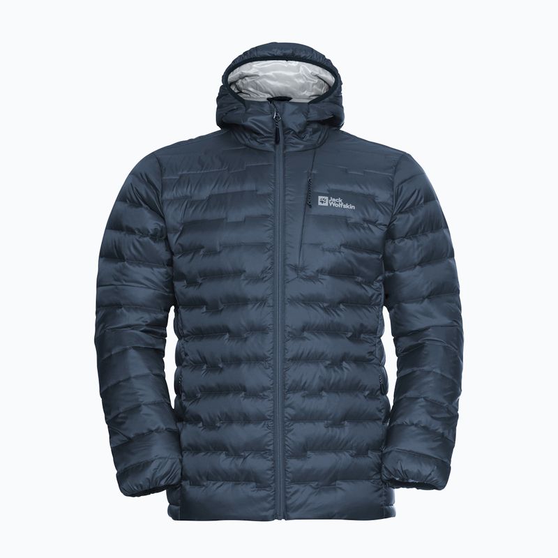 Pánska páperová bunda Jack Wolfskin Passamani Down Hoody midnight sky 11