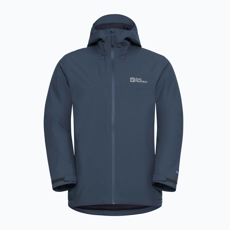 Pánska páperová bunda Jack Wolfskin Wisper Ins midnight sky/dark navy 7