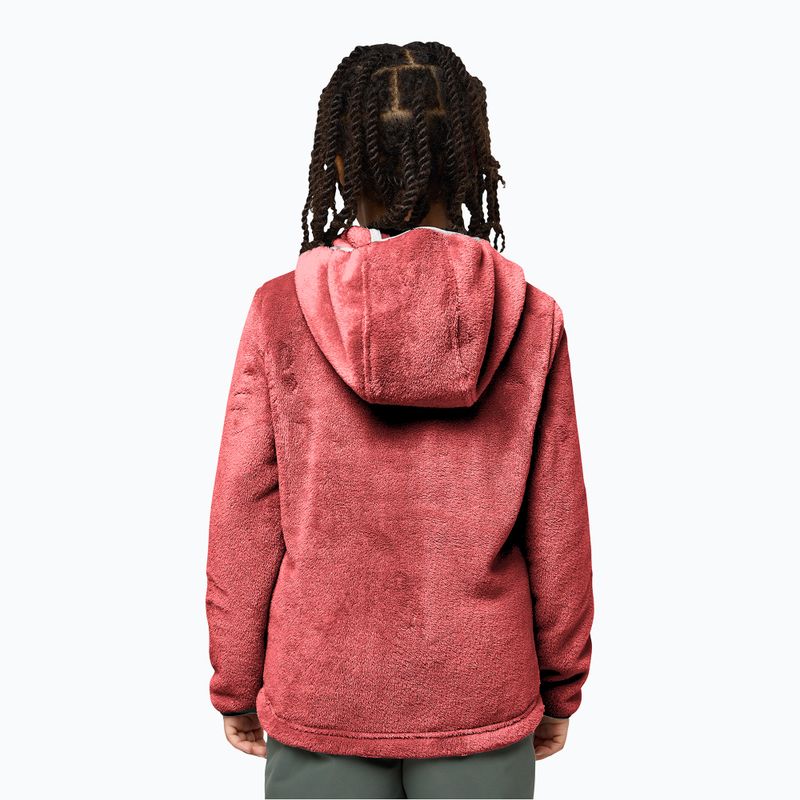Detská trekingová mikina Jack Wolfskin Nepali sunset coral 2
