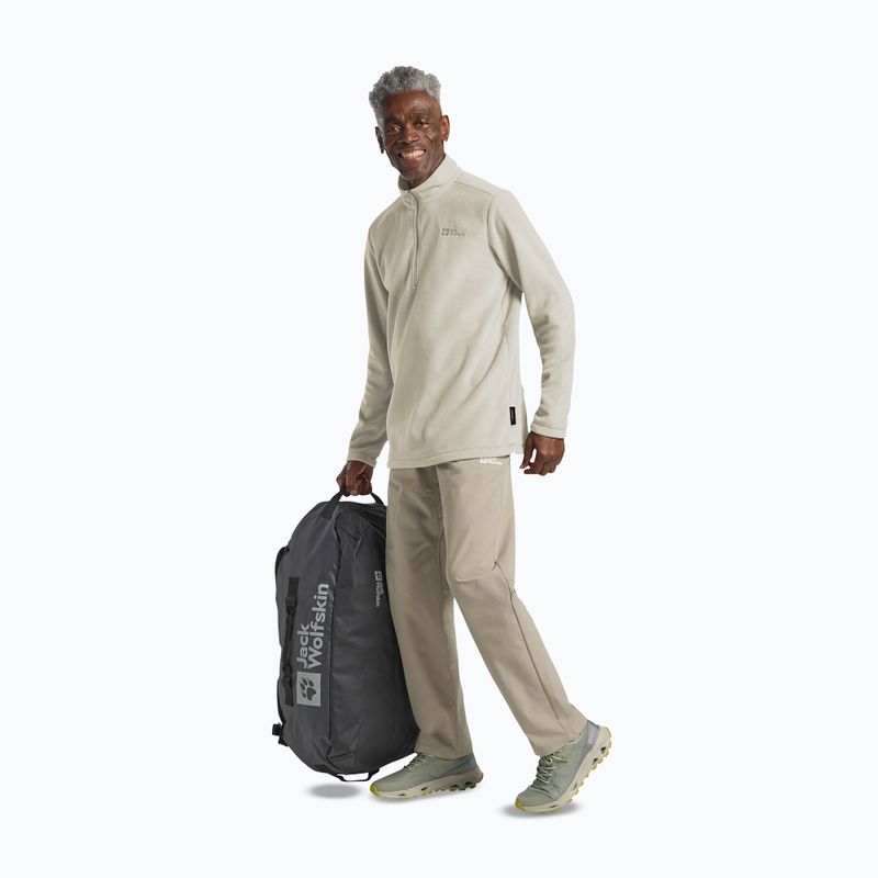 Pánska trekingová mikina Jack Wolfskin Taunus Hz pale sand 2