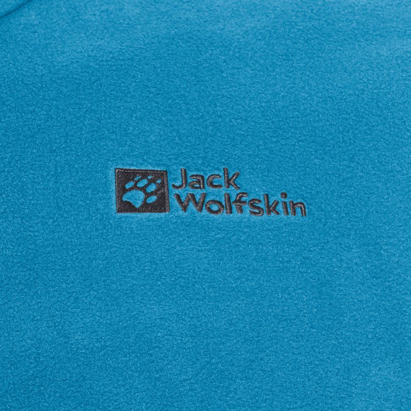 Pánska trekingová mikina Jack Wolfskin Taunus Hz Aurora Blue 9