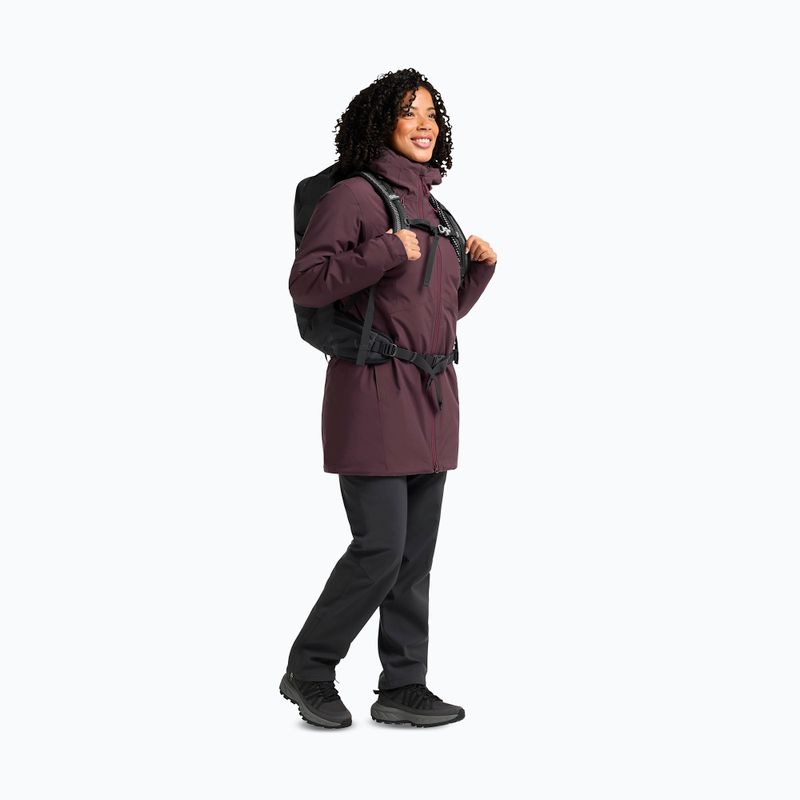 Dámska bunda do dažďa Jack Wolfskin Heidelstein Ins amaranth 2