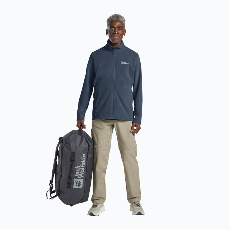 Pánska fleecová mikina Jack Wolfskin Taunus Fz midnight sky 2