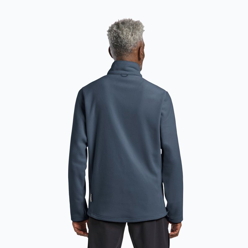 Pánska fleecová bunda Jack Wolfskin Winterstein Fz midnight sky 3